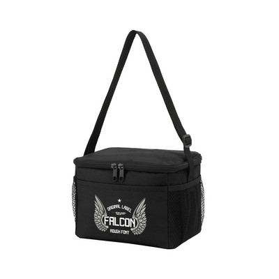 Premium Insulated 6-Can Lunch Cooler Bag