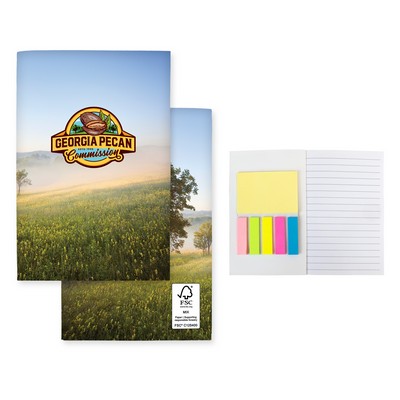 4" X 6" Perfect Paper Cover Sticky Note Book