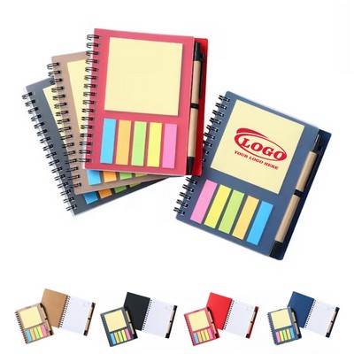 Portable Sticky Notes Notebook