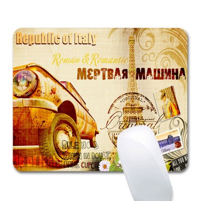 7" x 8 2/3" x 1/8" Soft Surface Mouse Pad