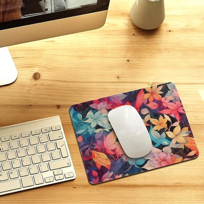 Large Premium Rubber Mousepad with Dye Sublimation and Overlock Stitching