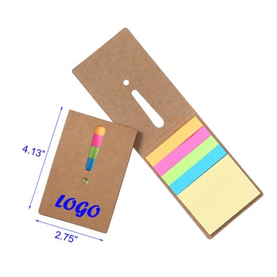 Exclamation Style Memo Pad Sticky Flags Notes