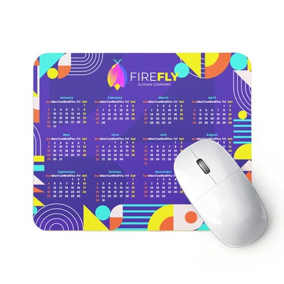7" x 8 2/3" x 1/8" Soft Surface Mouse Pad